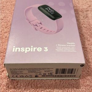 Inspire 3 Health & Fitness Tracker - Pink